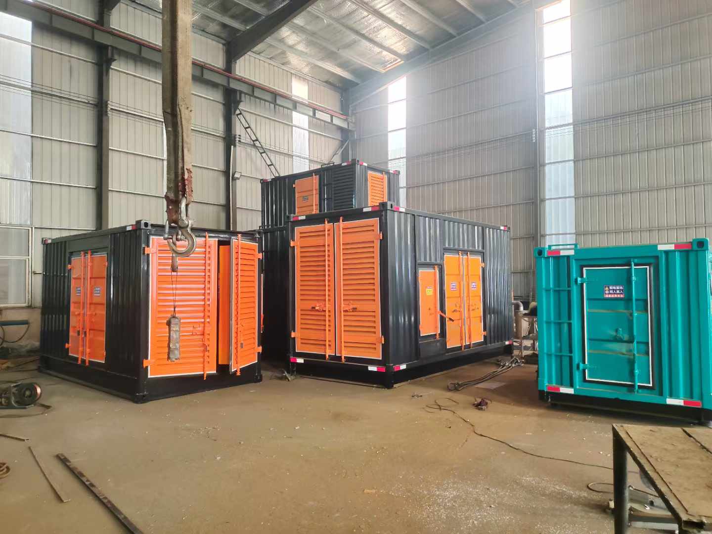 岳池500kw柴油发电机组可以带动多少功率设备？
