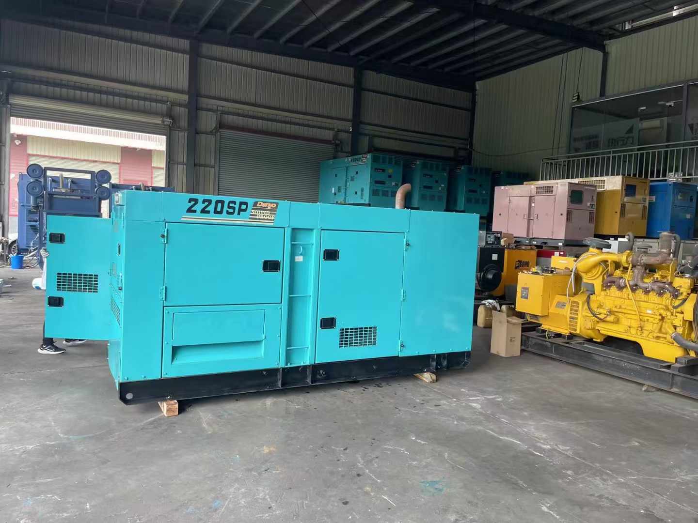 岳池600kW柴油发电机组带载能力？
